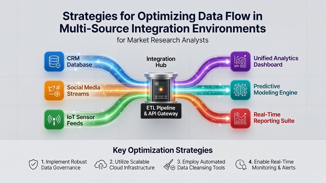 Strategies for Optimizing Data Flow in Multi-Source Integration Environments for Market Research Analysts
